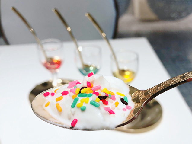 MiLKs　ソフトクリームと3種のリキュール