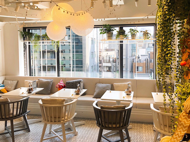 MiLKs　店内　昼