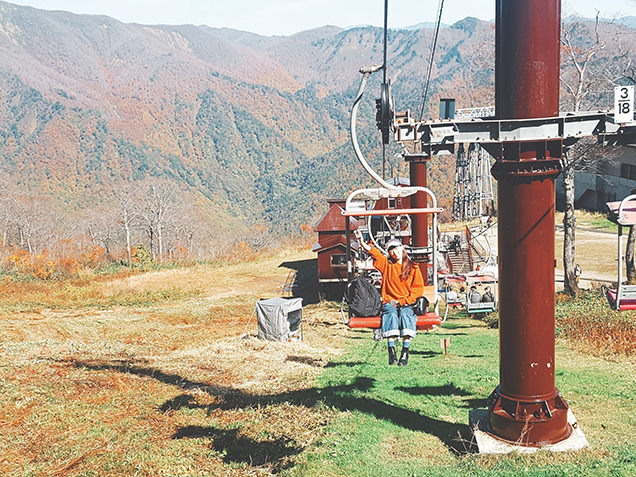 谷川岳　天神峠ペアリフト