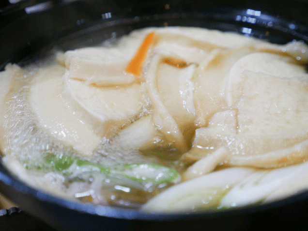 肴町のわが家　せんべい汁