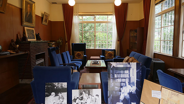 旧江戸川乱歩邸　内観