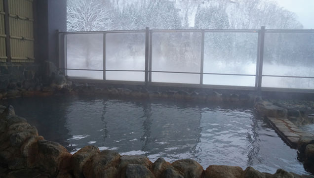 打当温泉マタギの湯　露天風呂