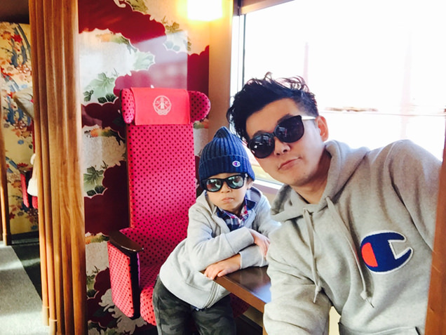 花嫁のれん　車内