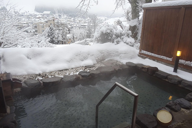野沢グランドホテル　露天風呂