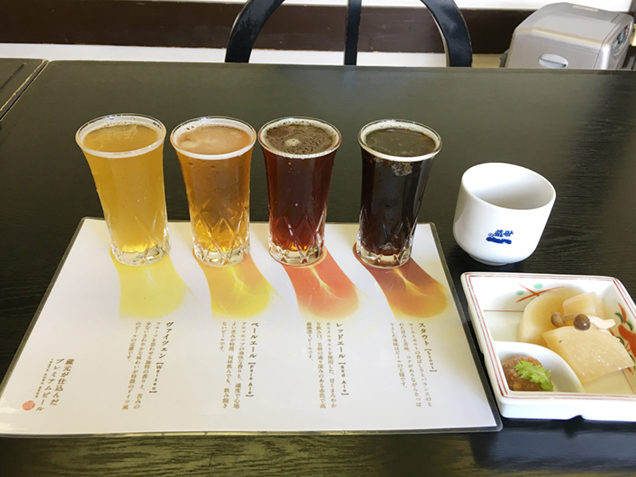 蔵元レストランせきのいち　蔵ビール4種お試しセット