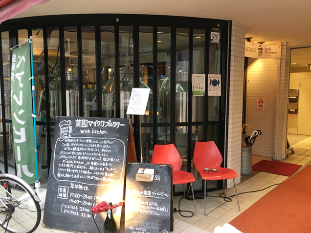 菜園マイクロブルワリー　外観