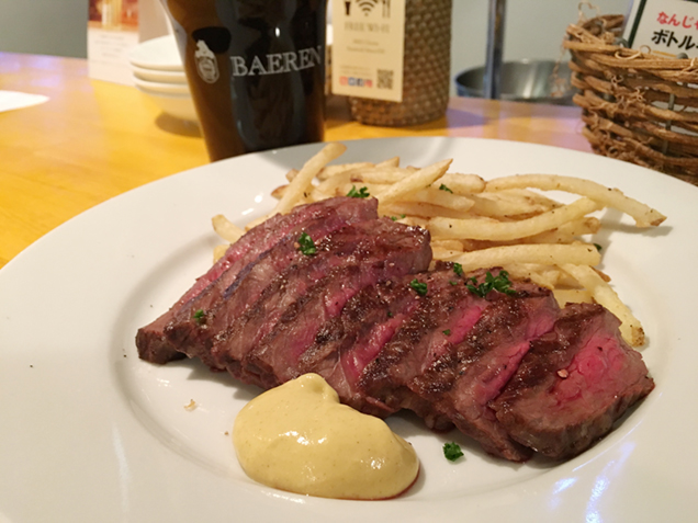 菜園マイクロブルワリー　イチボのグリル　シュバルツ