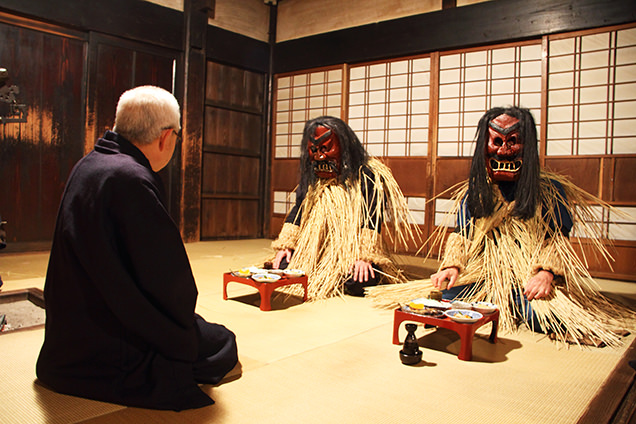 男鹿真山伝承館　なまはげ習俗学習講座