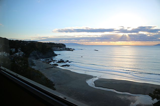 伊豆 今井浜温泉 今井荘の部屋からの風景