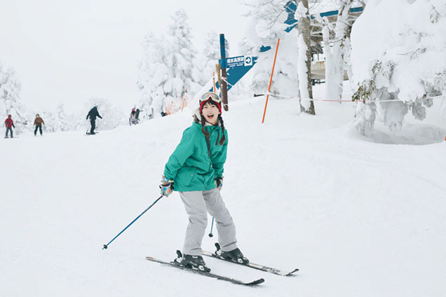 蔵王温泉スキー場　はましゃか