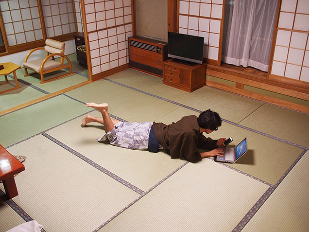 宝川温泉 汪泉閣　地蔵の間　ライター