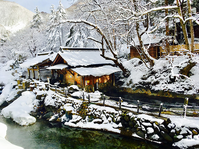 宝川温泉 汪泉閣　般若の湯　外観