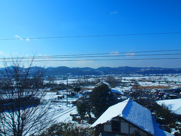 上越新幹線　車窓からの風景