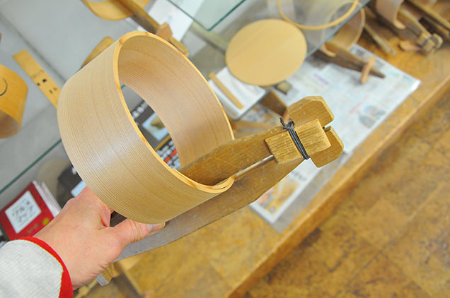 大館曲げわっぱ　制作工程