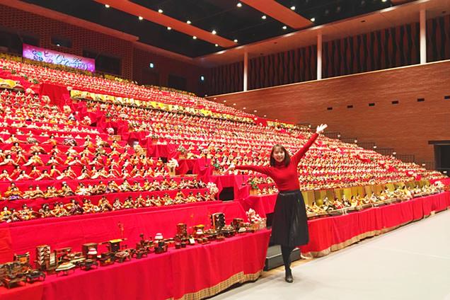 かつうらビッグひな祭り　K üste　ひな人形