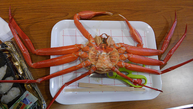 新湊きっときと市場　高志の紅ガニ