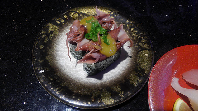 氷見きときと寿司 飯野店　茹でホタルイカ酢味噌