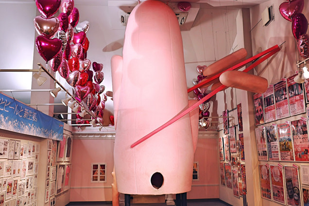 岩下の新生姜ミュージアム　世界一大きな新生姜ヘッド