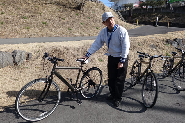 サイクリングツアー　自転車説明