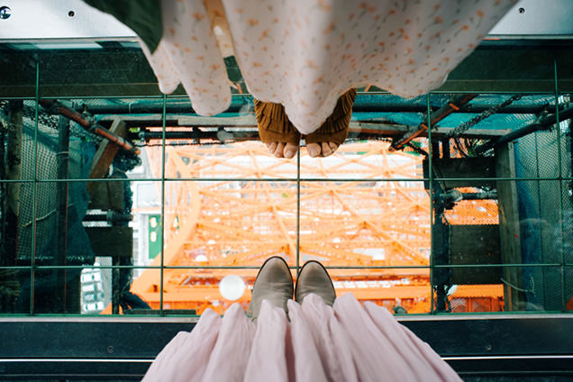 メインデッキ　スカイウォークウィンドウ