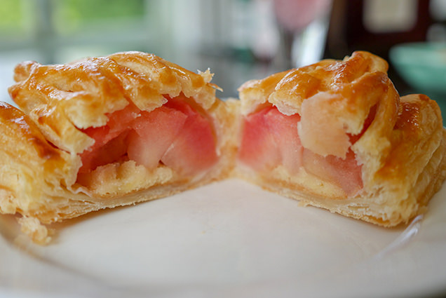 大正浪漫喫茶室　タムラファームのアップルパイ