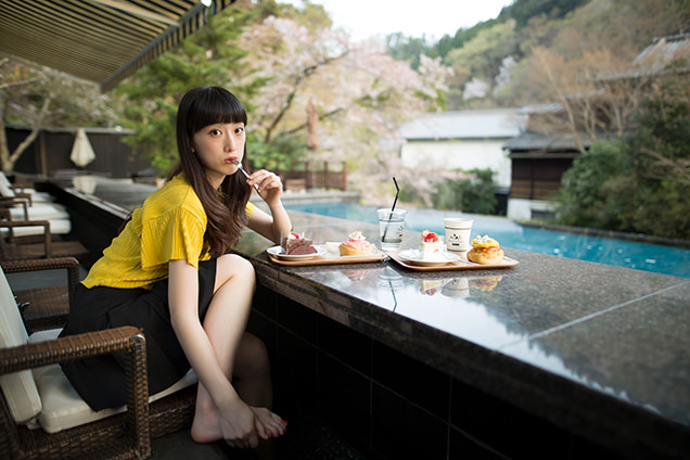 Bakery&Table 東府や　足湯に浸かるはましゃか