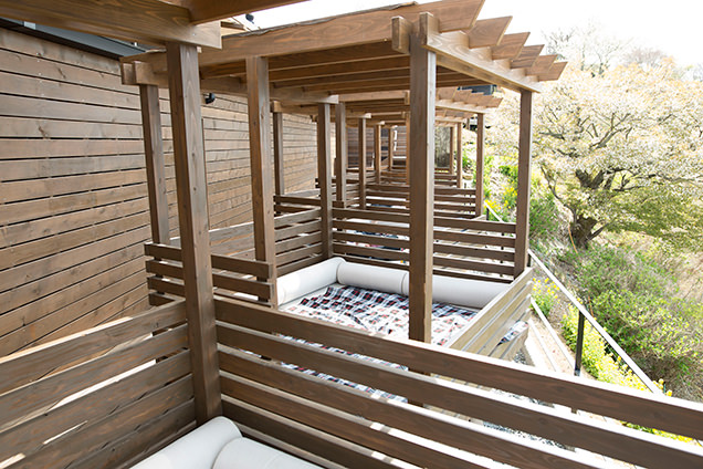 伊豆の国パノラマパーク　富士見テラス　プレミアムラウンジ