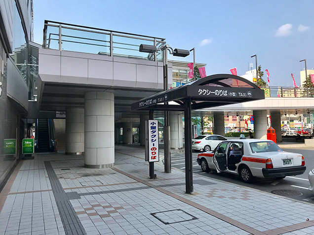 山形駅　東口タクシー乗り場