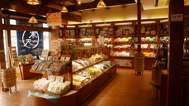 かんてんぱぱショップ　内観