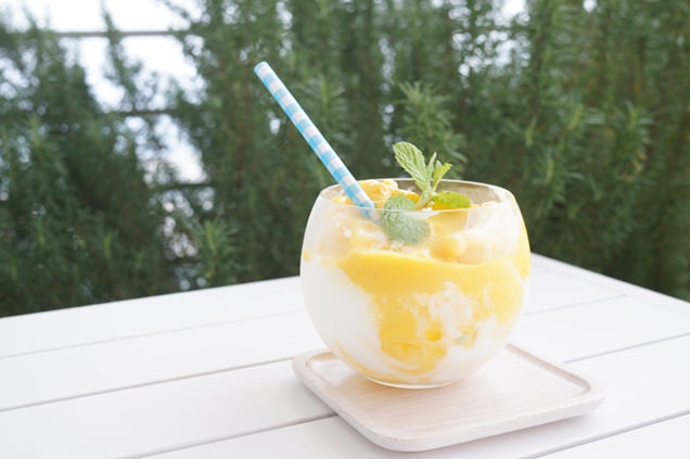 星野リゾート リゾナーレ熱海　ソラノビーチ Books&Café　スムージー