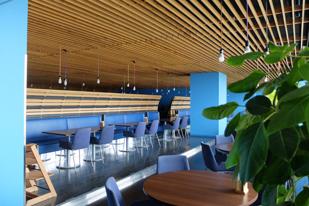 星野リゾート リゾナーレ熱海　スタジオビュッフェ もぐもぐ　内観