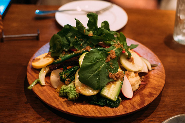 フォセッタ　鎌倉野菜の盛り合わせ