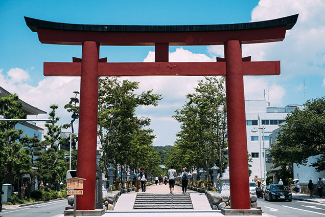 鶴岡八幡宮　二ノ鳥居