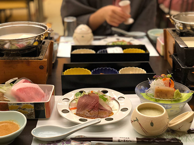 豆富懐石 猿ヶ京ホテル　豆腐料理