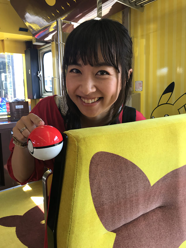 POKÉMON with YOU トレイン　ポケモン列車の車内