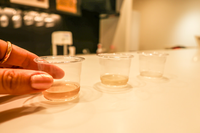 逢瀬ワイナリー　試飲