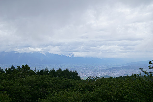 高ボッチ高原からの眺望