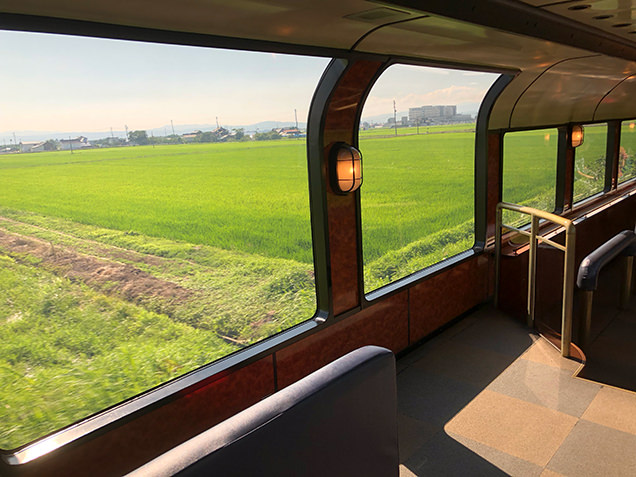 SLばんえつ物語　展望車