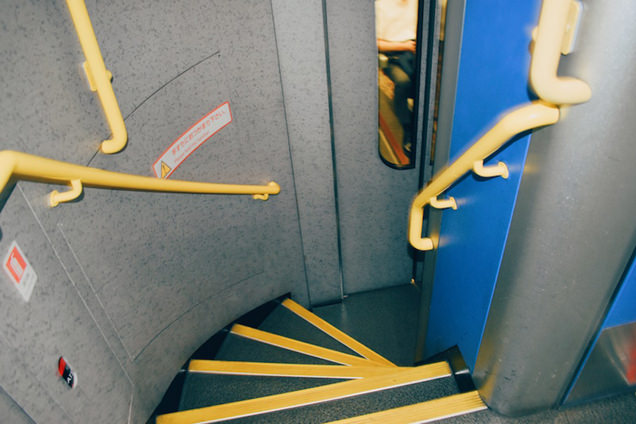 上越新幹線Maxときの車内