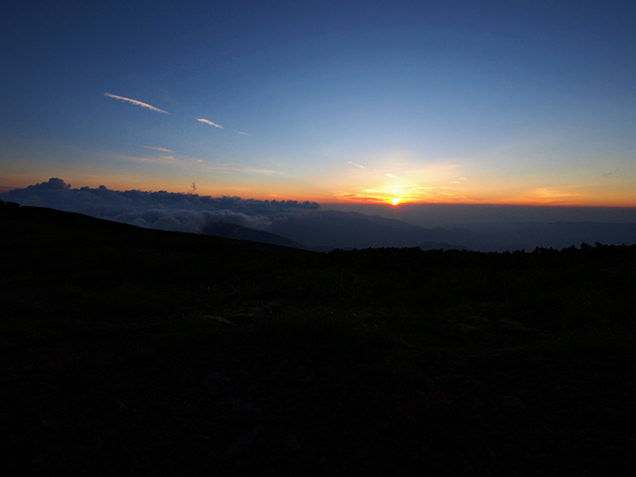 乗鞍・大黒岳からのご来光