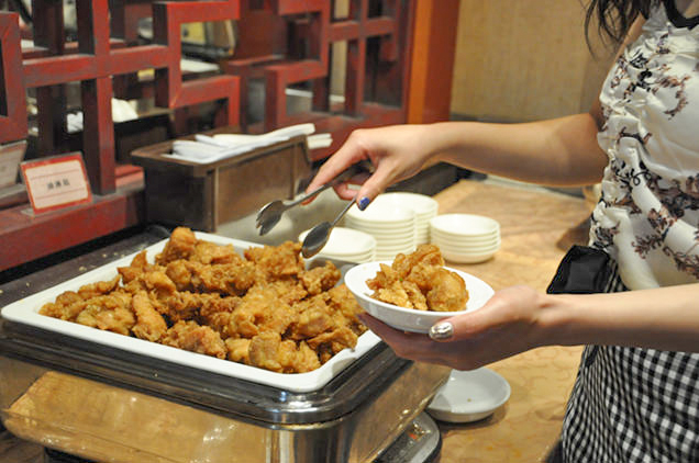 招福門　ビュッフェコーナー