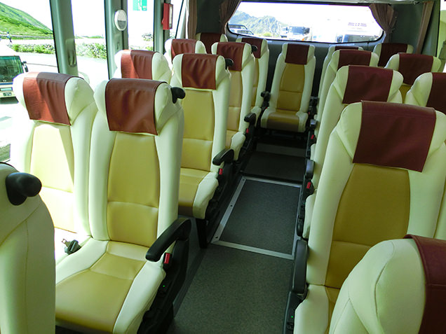 立山高原バス　座席