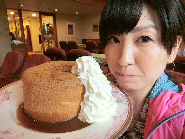 ティーラウンジりんどう　黒部ダムシフォン