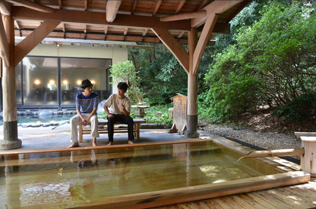 湯本富士屋ホテル,露天風呂