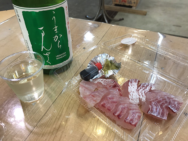 秋田市民市場　イートインスペース