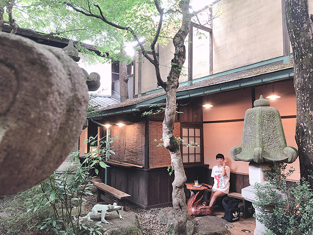 飛騨こって牛の中庭