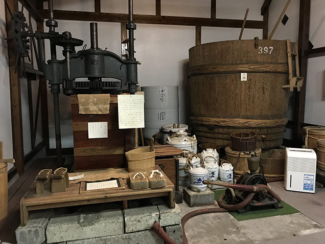 酒造り　展示
