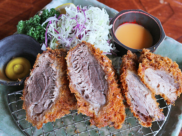 まぐろほほ肉のフライ