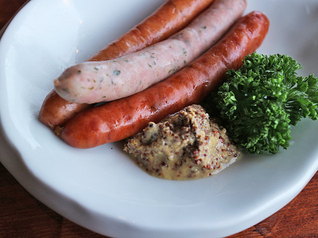 ソーセージ3種盛り