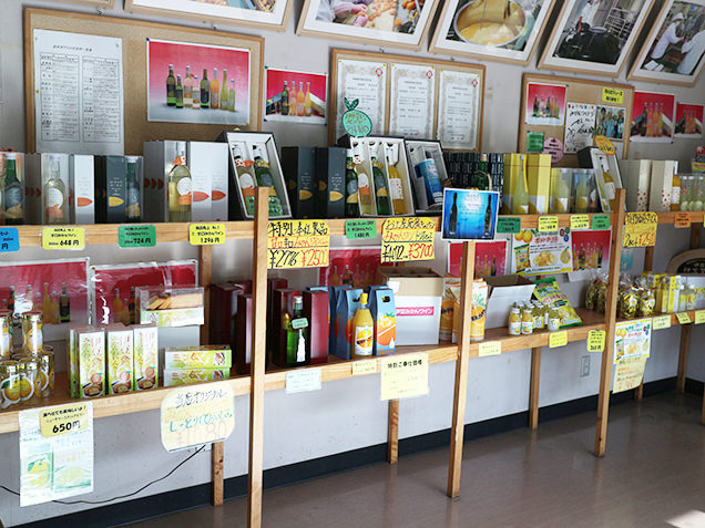 試飲・販売コーナー